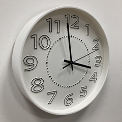 Reloj De Pared Moderno Redondo 28cm Deco Moda Pettish Online - Pettish Bazar