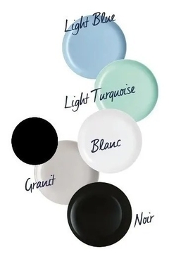 Plato Playo 25 Cm Luminarc Diwali Vidrio Templado Pettish - tienda online