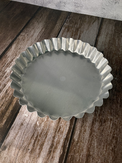 Tartera Pastafrola Aluminio Reforzado 30 Cm Pettish Online Color Gris - comprar online