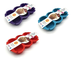 Molde Muffin X6 Silicona Color Siosi Pettish Online