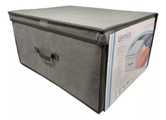 Caja Organizadora De Tela Rigida Con Tapa L Pettish Online - comprar online