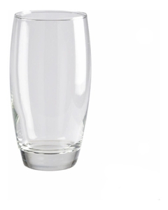 Vaso Vidrio Dubai Alto Cristar 435cc Pack X12 Jugos Tragos