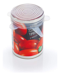 Tapas Silicona Reutilizables Ajustables Set X 6 Pettish - comprar online