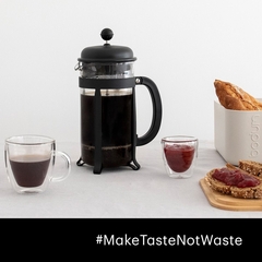 Cafetera Bodum Java Embolo 8 Pocillos Negra Pettish Online en internet
