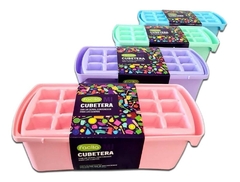 Cubetera Hielos Con Base Contenedora Color Pettish Online en internet