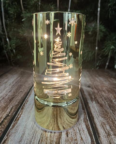 Luz Velon Cilindro Pesebre Navidad Decoracion Navideña Luces - comprar online