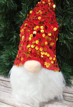 Duende Gnomo Navidad Deco Luminoso Colgante Navidad Pettish - tienda online