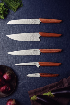 Cuchillo Deshuesar Tramontina Verttice Acero Inox 6 Pulgadas Color Madera - tienda online