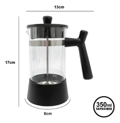 Cafetera Prensa Francesa Embolo 350ml Pettish Online - Pettish Bazar