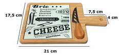 Set Para Quesos Tabla Pinches Ceramica Madera Pettish Online - tienda online