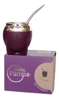 Mate Pampa Bombilla Colores Copa Chica Pettish Online