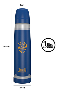 Termo Lumilagro Luminox Club De Futbol Logo Acero Inoxidable - comprar online