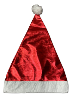Gorro Papa Noel Promo Paño X Unidad Navidad Fiestas Festejos
