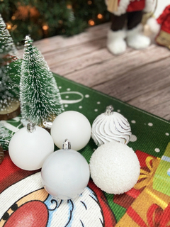 Adornos De Navidad Set Tubo X35 Esferas Navideñas Pettish en internet