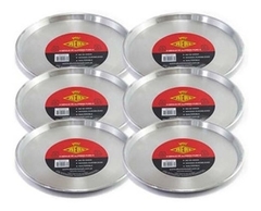 Pizzera Molde Para Pizza Aluminio 35cm Reforzada Pettish - Pettish Bazar