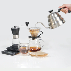 Jarra Barista Con Termometro Y Pico Largo 1200 Ml Cafe Leche - Pettish Bazar