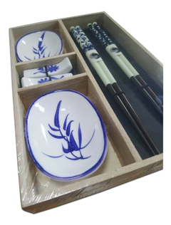 Set Sushi Ceramica Decorado 6 Piezas Pettish Online