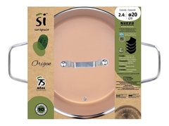 Olla Cacerola Tapa San Ignacio Origen 24cm Premium Pettish - comprar online