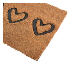 Alfombra Felpudo De Coco Antideslizante 75x25 Bg Pettish