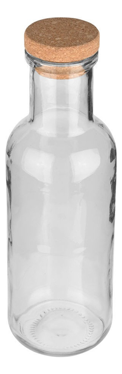 Botella Vidrio Tapa Oficina 1lt Pettish Online Color Lisa - Pettish Bazar