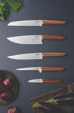 Cuchilla Cuchillo Tramontina 8" Verttice Multiuso Mango Madera en internet