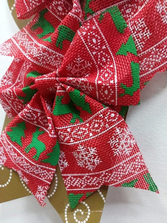 Moños Decorados Navideños Deco Arbol Navidad en internet