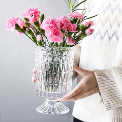 Imagen de Florero Vidrio Cuadrado Deco Centro Mesa Pettish Online