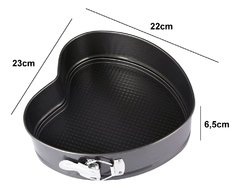 Set 3 Moldes Tortas Antiadherente Desarmables Pettish Online