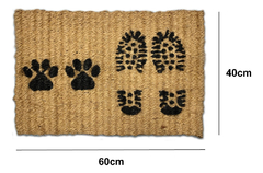 Alfombra Felpudo De Entrada Coco Goma Modelos Pettish Online - comprar online