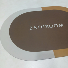 Alfombra De Baño Absorbente Soft 60x40 Cm Bathroom Ducha