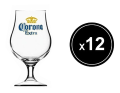 Imagen de Copa Vidrio Dublin Cerveza Logos 400 Ml X 12 Pettish Online