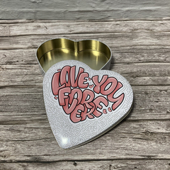 Lata Deco Corazon Baja Tapa Diseño Pettish Online