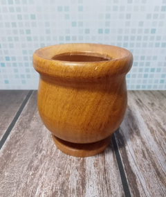 Mate Madera Algarrobo Bocon Boca Ancha Base Pettish Online en internet