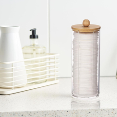 Dispenser Organizador Discos Pads Algodon Maquillaje Pettish - Pettish Bazar