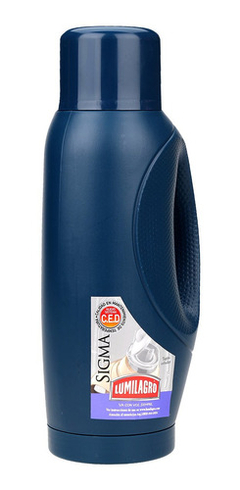 Termo Lumilagro Sigma De Vidrio 1l Azul