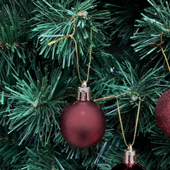 Imagen de Bolas Navidad Adornos Navideños Esferas L X24 Deco Pettish