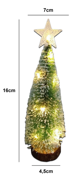 Arbol De Navidad Luminoso Luces Led Pino Mini Pettish Online - Pettish Bazar
