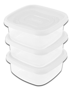 Set X 3 Hermeticos Cuadrados Plasutil Bajo Pettish Online en internet