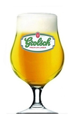 Copa Vidrio Dublin Cerveza Logo Grolsch 400ml Pettish Online