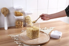 Frasco Hermetico Apilable Acrilico Pop Bajo Pettish Online - Pettish Bazar