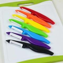 Pelapapas Pelador Filo Ceramica Mango Colores Pettish Online