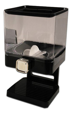Dispenser De Cereales Cuadrado Cereal Negro Pettish Online