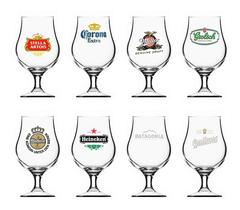 Copa Vidrio Dublin Cerveza Logo Quilmes 400ml Pettish Online - comprar online