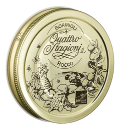 Frasco Tarro Vidrio Tapa Cobre 1000ml Bormioli Rocco Pettish - Pettish Bazar