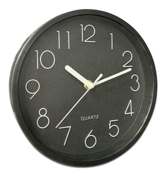 Reloj Pared Plastico Fino Color 20 Cm - comprar online
