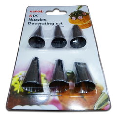 Set Picos Boquilla Manga Deco Reposteria X 6u Pettish Online - comprar online