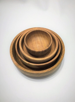 Cazuela Bowl Copetinero Dip Madera Algarrobo 14cm Pettish en internet