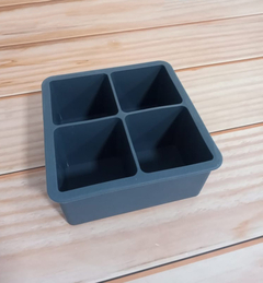 Cubetera Hielera Hielo Grande De Silicona Cubos Perfectos en internet
