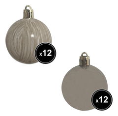 Set Bolas Adorno Navidad Pino 3cm X24u Diseño Deco en internet