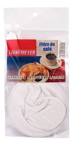 Filtro Para Cafe Infusiones De Tela Lokemeyer Pettish Online Color Blanco en internet